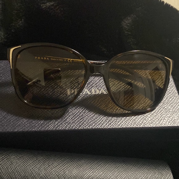 COPY - Prada Polarized Sunglasses Havana PR 01OS - Picture 6 of 8